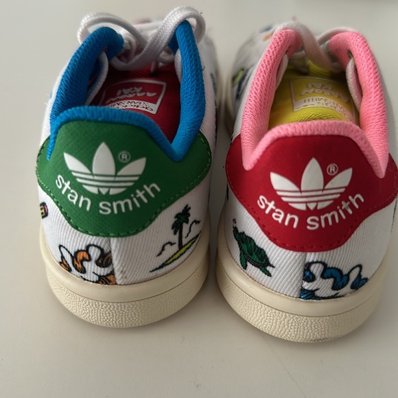 Adidas Aaron Kai x Stan Smith Primeblue 'Doodles' Kids Sneakers - Picture 13 of 15